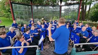 Second Suite in f 1  Birmingham Botanical Gardens  Blackwell Concert Band [upl. by Georgetta]