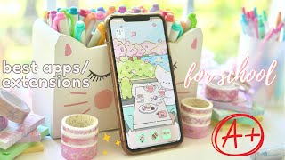 8 best appsextensions for students ✨free✨🌸 [upl. by Kletter]