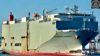 Shipspotting 4K LOS ANGELESLONG BEACH Ports September 2024 [upl. by Imeaj]