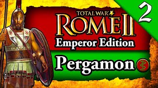 BATTLE FOR THE BLACK SEA Total War Rome 2 Pergamon Campaign 2 [upl. by Toland]