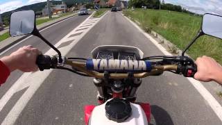 Yamaha XT 600 acceleration [upl. by Dnalrag]