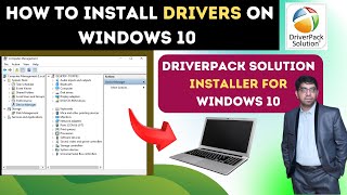 how to install drivers on windows 10  driver pack installer for windows 10  Imran Arif Tech [upl. by Ymas354]