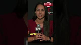 Ariane Lipski got to witness Nunes training camp as she prepared for her retirement UFCVegas76 [upl. by Worlock]