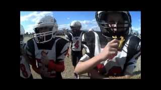 HELMET CAM FOOTBALL TY THOMAS AGE 9 [upl. by Brick896]