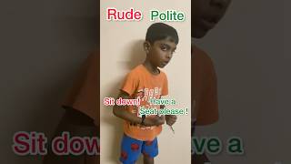 😡vs 😌 words  Learn polite words  Rude English vs polite english yt learn shortsviral shorts [upl. by Eddy]