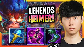 LEHENDS BRINGS BACK HEIMERDINGER  GEN Lehends Plays Heimerdinger Support vs Seraphine [upl. by Ahtanamas]