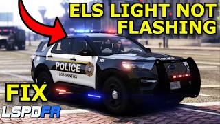 GTA 5 ELS Lights Not Working Fix in 1 Minute  LSPDFR 2024 [upl. by Oniluap]