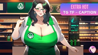 Extra Hot☕ TG TF Caption Transgender Transformation Anime MTF [upl. by Aihsaei42]