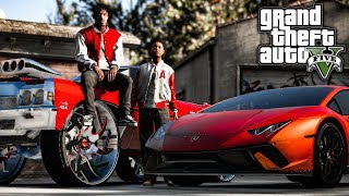 BLOODS VS CRIPS GANG WARS 10 GTA5 MODS Real Gang Life [upl. by Burchett]