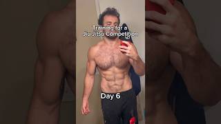 Training for a Jiu Jitsu Competition Day 6 dragonballz weightloss motivation fitness bjj [upl. by Maxi]