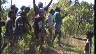 Aboriginal Initiation ceremony in Borroloola Australia 4 [upl. by Wittie]