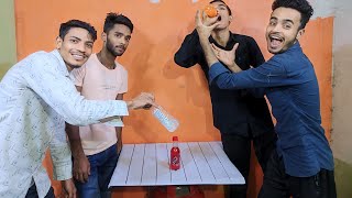 Bottle Flip And Drink Cold Drinks Challenge  Cold Drinks Challenge  Asmr [upl. by Nedac531]