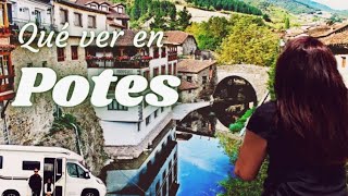 94 ▶️ POTES Cantabria Área de AUTOCARAVANAS 👉Qué ver en Potes Guía de viaje y TURISMO 🕺💃🕺💃 [upl. by Wileen579]