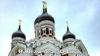 96 Draw Near O Lord Attende Domine Chant [upl. by Ahsiak]