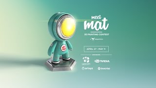 Meet MAT The 2017 Substance 3D Painting Contest  Adobe Substance 3D [upl. by Gian742]