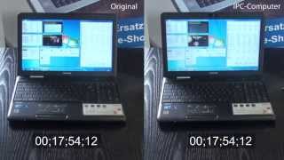 Toshiba PA3817U1BAS Notebook Akku Original vs IPCComputerQualität [upl. by Wexler]