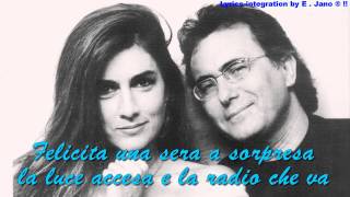 Albano Carrisi amp Romina Power quot FELICITA quot With LyricsHD [upl. by Sutsugua220]