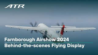 Farnborough Airshow 2024  Behindthescenes Flying Display [upl. by Aimej95]