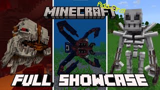 MUTANTS AddOn Full Showcase  Minecraft Bedrock Marketplace PC PS4 Mobile [upl. by Abehsile320]