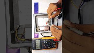 How to repair 50w led bulbDIY 50 watt led flood light driver repairshortsfeed repair shorts 🤔🤔 [upl. by Kilby]