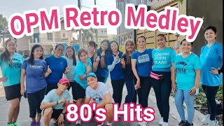 Nonstop Retro Medley OPM  Retro Remix  Sumayaw sumunod  Retro Dance Fitness  Zumba  Workout [upl. by Iahs489]