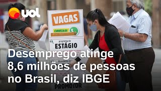 Desemprego cai para 79 e taxa é a menor em 10 anos para o 1º trimestre aponta IBGE [upl. by Rezal]