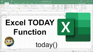 Using the Excel Today Function to Set Target Dates [upl. by Pavyer]