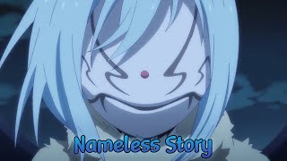 『Lyrics AMV』 Tensei Shitara Slime Datta Ken OP 1 Full 【 Nameless Story  Takuma Terashima 】 [upl. by Rudman]