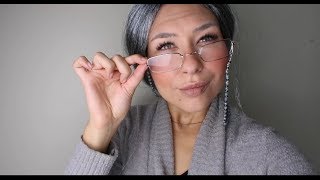 MEET MY GRANDMA  Another easy Halloween Makeup Tutorial [upl. by Bortman]