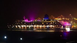 Aurora and Rotterdam at Port Colon 2000 [upl. by Nnaassilem345]