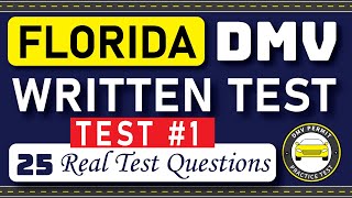 Florida DMV Written Test 2024  DMV Practice Test  DMV Permit Test Questions and Answers [upl. by Eberto146]