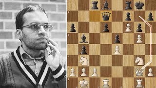 The Great Mequinho  Mecking vs Najdorf in Najdorf Variation [upl. by Yrolam]