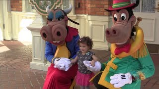 Clarabelle Cow amp Horace Horsecollar meetandgreet for Long Lost Friends week at Walt Disney World [upl. by Ysor]