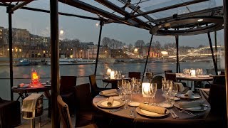 Seine River Dinner Cruise in Paris France [upl. by Odab]