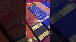 Bentex Border Handloom Pure Silk Sarees  New Arrivals  Manchi’s Silks  Bengaluru  Rajajinagar [upl. by Joashus]