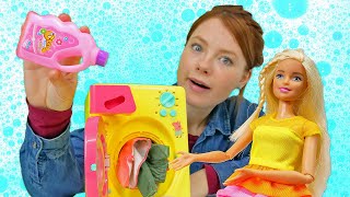 Spielspaß mit Barbie und Irene Puppen Video für Kinder 2 Folgen am Stück [upl. by Oirobil831]