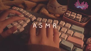 Aluminum Keyboard Collection  Cozy ASMR no midroll ads ☁ [upl. by Enelak301]