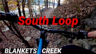 SCATTERED Smothered amp Leaf COVERED  South Loop Blankets Creek  Hand Cut Singletrack In Georgia [upl. by Serrano394]