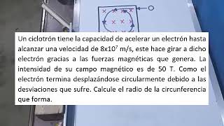 Fuerzas Magnéticas Sobre Cargas Eléctricas en Movimiento Problemas de Aplicación 2 Quinto Diver [upl. by Schwenk]