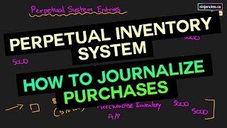 Perpetual Inventory System and How to Journalize Purchase Entries FA Tutorial 30 [upl. by Eilram]