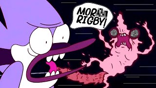 O RIGBY MORR3U NESSE EPISÓDIO DE APENAS UM SHOW [upl. by Eelymmij885]