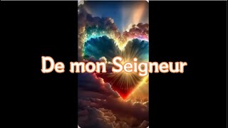 De mon Seigneur Lyric Video  JustForYou Nathalie [upl. by Egni]