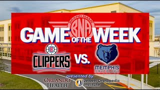 BNA GAME OF THE WEEK presented by Orlando Health  Clippers vs Grizzlies  Grade 34  Sept 14 2024 [upl. by Barstow359]