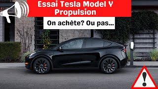 Essai Tesla Model Y propulsion Fautil lacheter en 2023 [upl. by Rosie]