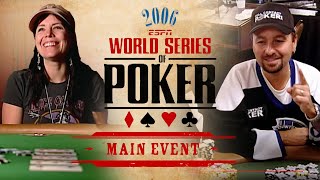 World Series of Poker Main Event 2006 Day 3 with Annie Duke amp Daniel Negreanu WSOP [upl. by Suravat]