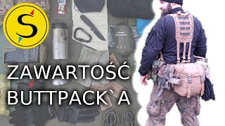 Buttpack Wyposażenie Pasoszelki Survival Kit 6 [upl. by Curhan861]