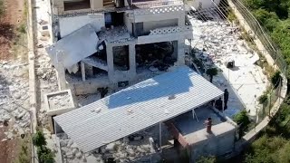 Footage shows house of Daesh leader after Türkiye’s operation [upl. by Christean]