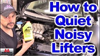 How to Clean Fix and Quiet noisy Lifters and noisy Hydraulic Lash Adjusters [upl. by Prospero357]