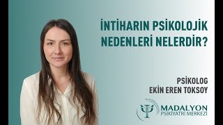 İntiharın Psikolojik Nedenleri Nelerdir [upl. by Annairba]