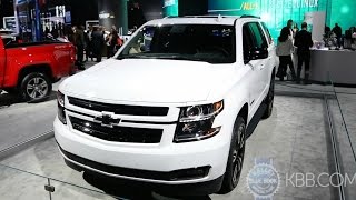 2018 Chevy Tahoe amp Suburban RST  2017 New York Auto Show [upl. by Ahsenhoj318]